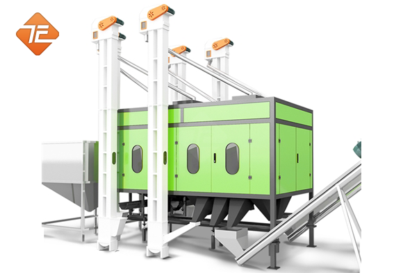 Mixing Plastic Sorter For Domestic Waste