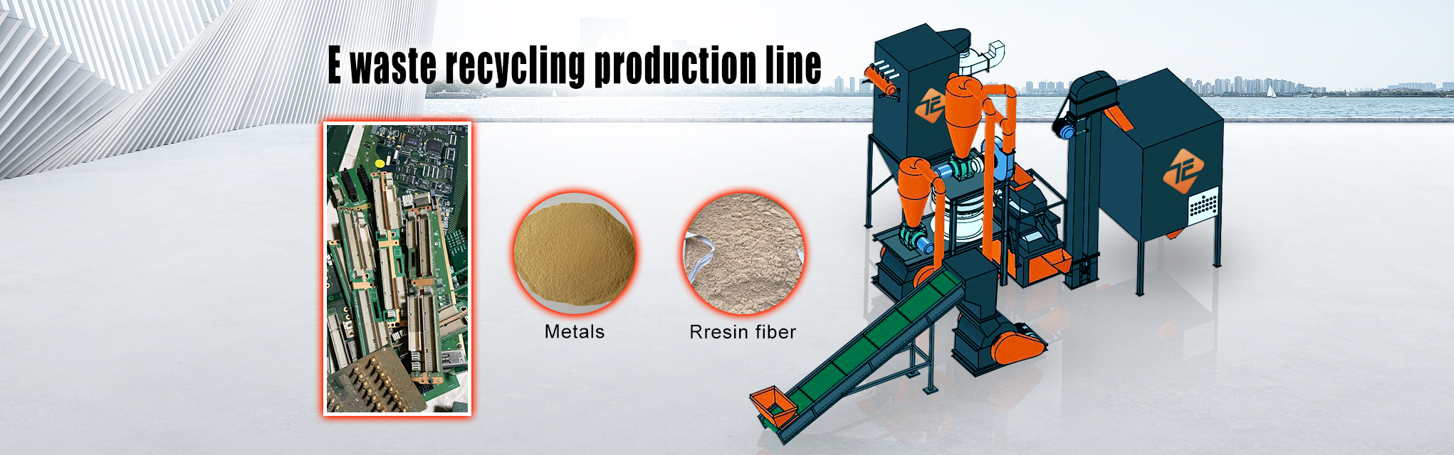 PCB Circuit Board Recycling Production Line