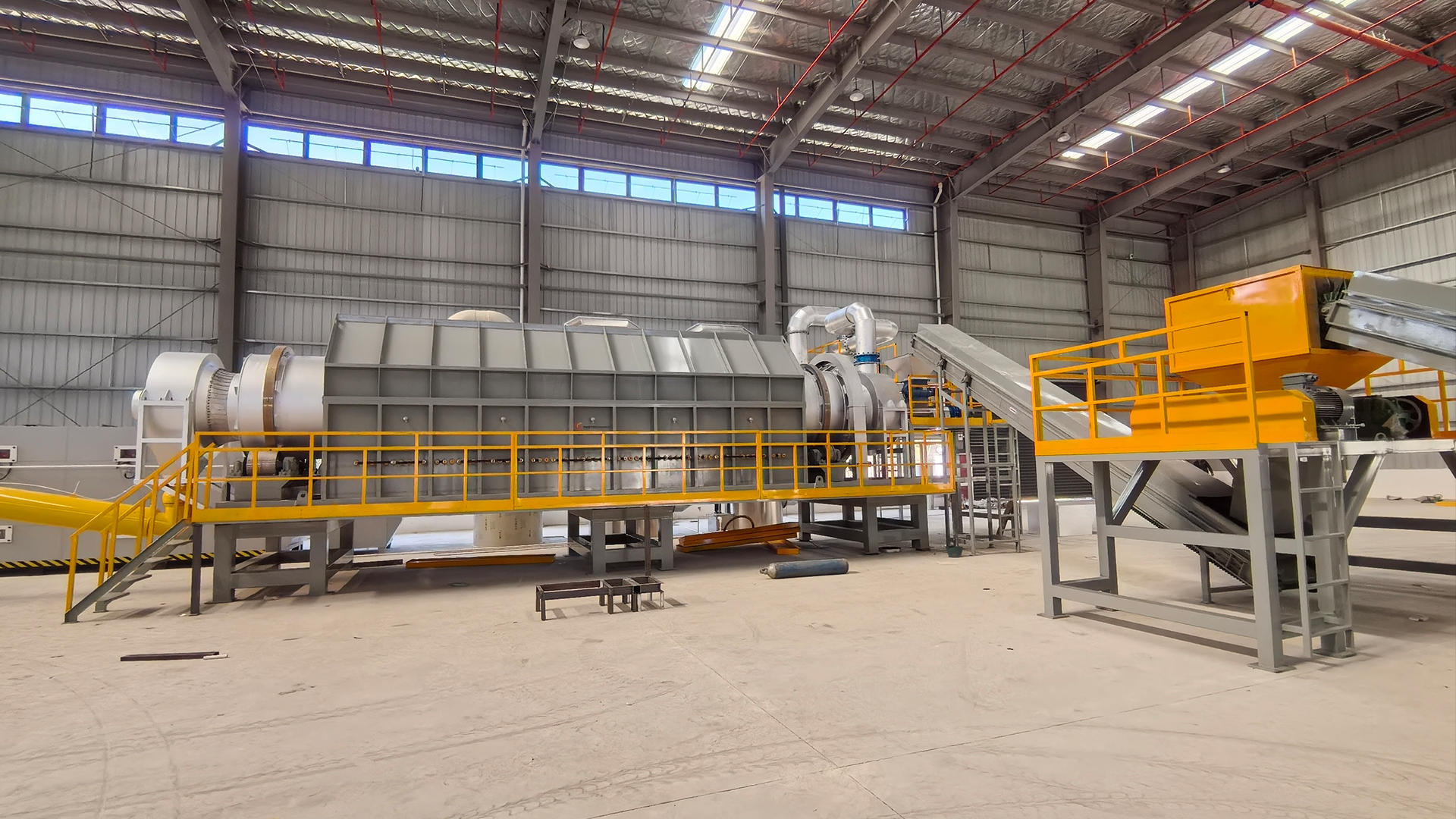 New Lithium Li Ion Battery Recycling Plant In Production